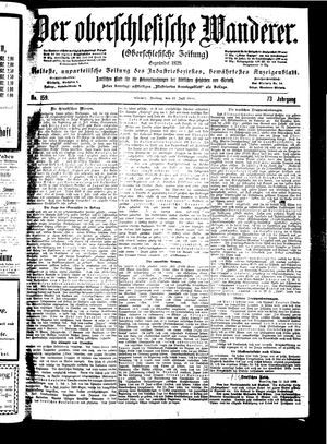 Der Oberschlesische Wanderer on Jul 13, 1900
