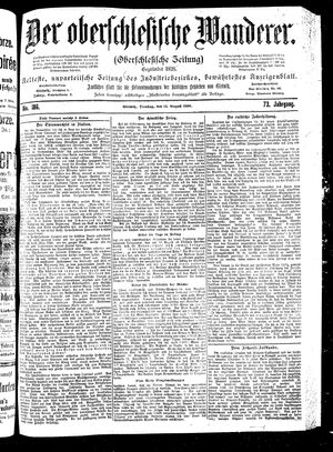 Der Oberschlesische Wanderer on Aug 14, 1900