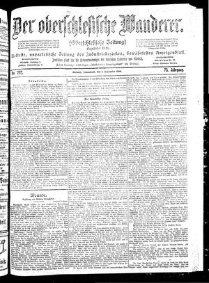 Der Oberschlesische Wanderer vom 01.09.1900