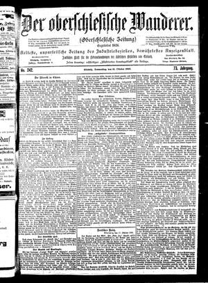 Der Oberschlesische Wanderer on Oct 18, 1900