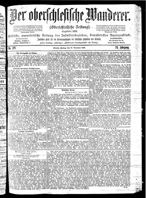 Der Oberschlesische Wanderer vom 23.11.1900