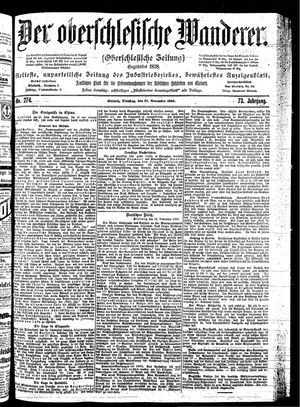 Der Oberschlesische Wanderer on Nov 27, 1900