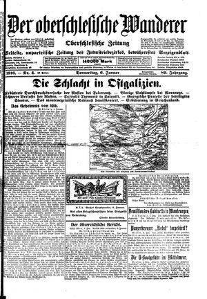 Der Oberschlesische Wanderer vom 06.01.1916