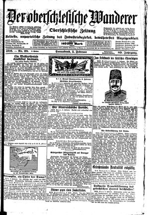 Der Oberschlesische Wanderer vom 05.02.1916