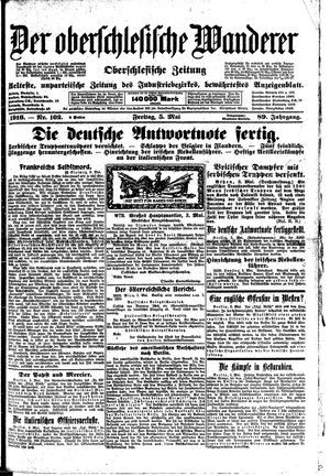 Der Oberschlesische Wanderer vom 05.05.1916