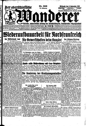 Der Oberschlesische Wanderer on Sep 6, 1922