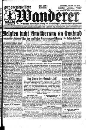 Der Oberschlesische Wanderer vom 12.07.1923