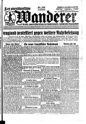 Der Oberschlesische Wanderer vom 14.07.1923