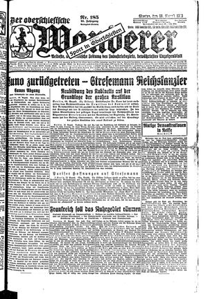 Der Oberschlesische Wanderer vom 13.08.1923