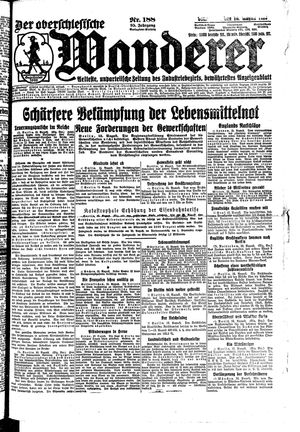 Der Oberschlesische Wanderer vom 16.08.1923