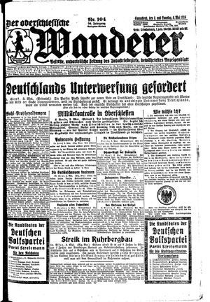 Der Oberschlesische Wanderer vom 03.05.1924