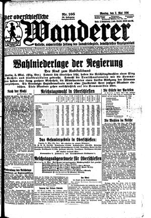 Der Oberschlesische Wanderer vom 05.05.1924