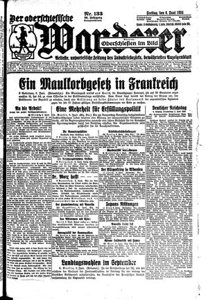 Der Oberschlesische Wanderer on Jun 6, 1924