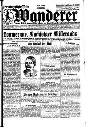 Der Oberschlesische Wanderer vom 14.06.1924