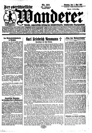 Der Oberschlesische Wanderer vom 01.05.1928