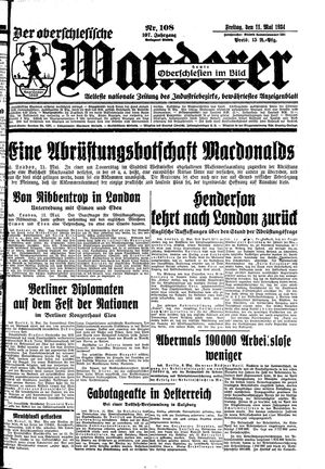Der Oberschlesische Wanderer on May 11, 1934