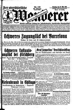 Der Oberschlesische Wanderer on May 22, 1934
