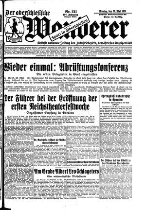 Der Oberschlesische Wanderer vom 28.05.1934