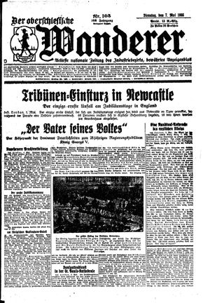 Der Oberschlesische Wanderer on May 7, 1935