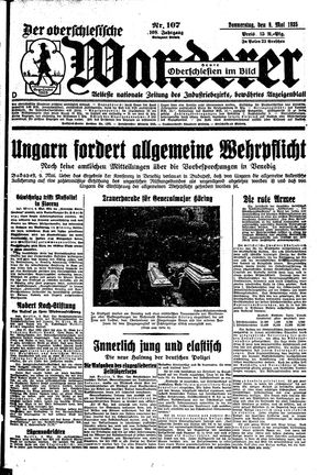 Der Oberschlesische Wanderer vom 09.05.1935