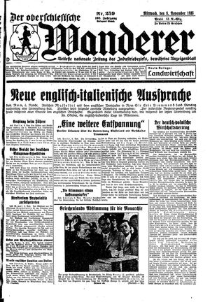 Der Oberschlesische Wanderer vom 06.11.1935