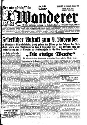 Der Oberschlesische Wanderer vom 09.11.1935