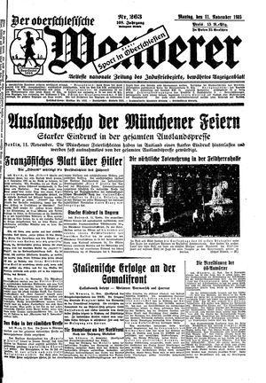 Der Oberschlesische Wanderer vom 11.11.1935