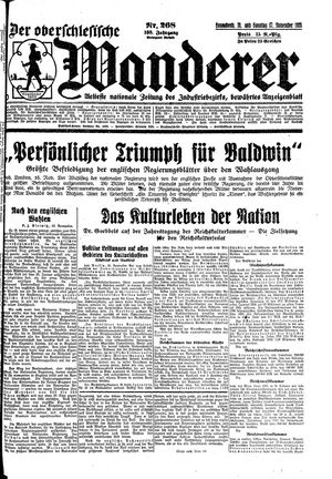Der Oberschlesische Wanderer on Nov 16, 1935