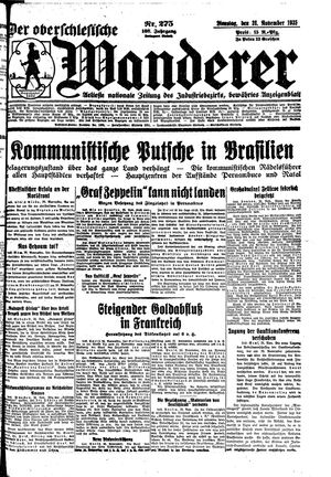 Der Oberschlesische Wanderer vom 26.11.1935