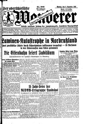 Der Oberschlesische Wanderer on Dec 9, 1935