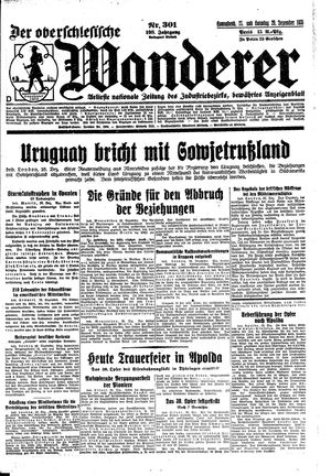 Der Oberschlesische Wanderer vom 28.12.1935