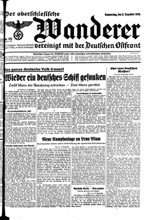 Der Oberschlesische Wanderer vom 03.12.1936
