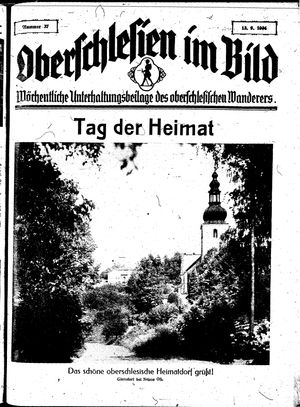 Oberschlesien im Bild vom 13.09.1934