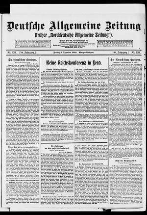 Deutsche allgemeine Zeitung vom 06.12.1918