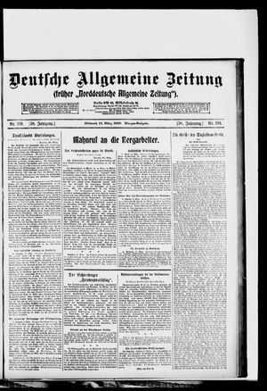 Deutsche allgemeine Zeitung vom 12.03.1919