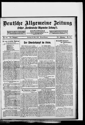 Deutsche allgemeine Zeitung on Mar 25, 1919