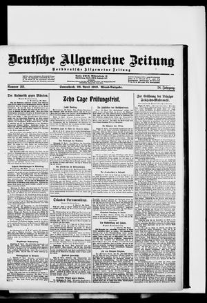 Deutsche allgemeine Zeitung vom 26.04.1919