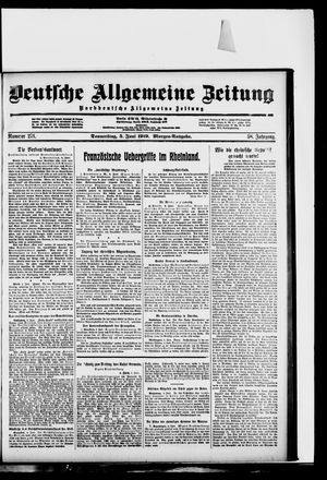 Deutsche allgemeine Zeitung vom 05.06.1919
