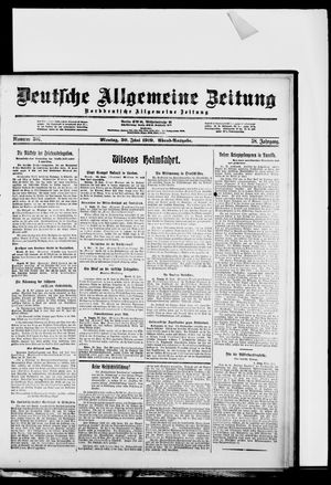 Deutsche allgemeine Zeitung vom 30.06.1919