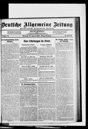 Deutsche allgemeine Zeitung vom 28.01.1920