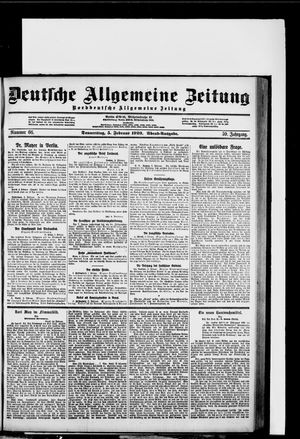 Deutsche allgemeine Zeitung vom 05.02.1920
