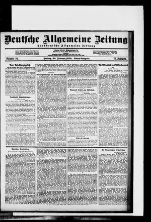 Deutsche allgemeine Zeitung on Feb 20, 1920