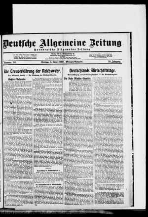 Deutsche allgemeine Zeitung vom 04.06.1920