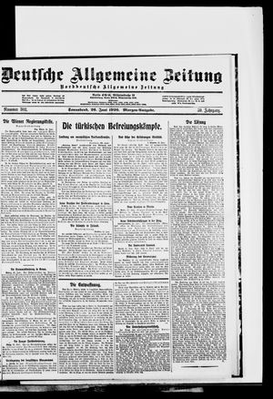 Deutsche allgemeine Zeitung vom 26.06.1920