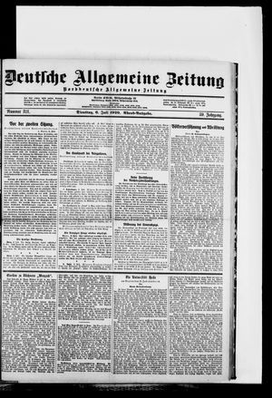 Deutsche allgemeine Zeitung on Jul 6, 1920