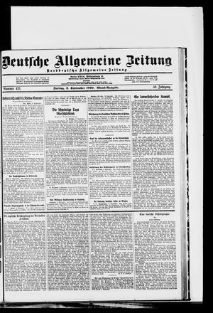 Deutsche allgemeine Zeitung vom 03.09.1920
