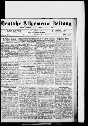 Deutsche allgemeine Zeitung vom 06.12.1920