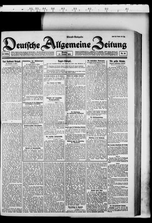 Deutsche allgemeine Zeitung vom 17.01.1921