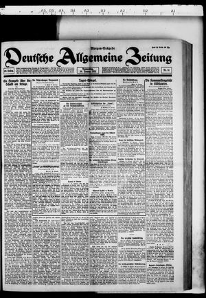 Deutsche allgemeine Zeitung vom 20.01.1921