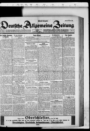 Deutsche allgemeine Zeitung vom 28.01.1921